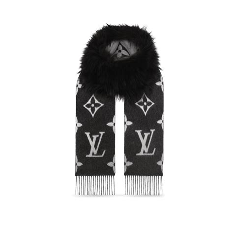 louis vuitton reykjavik fur scarf|Reykjavik scarf Louis Vuitton.